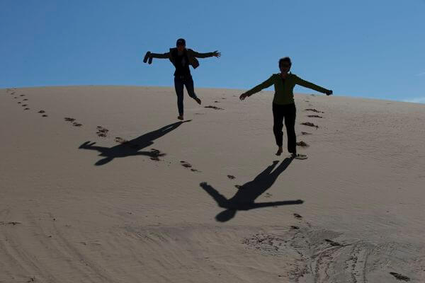 Running on Dunes