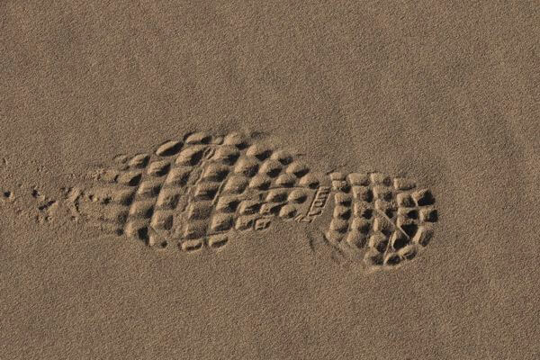 Foot Print on Dune